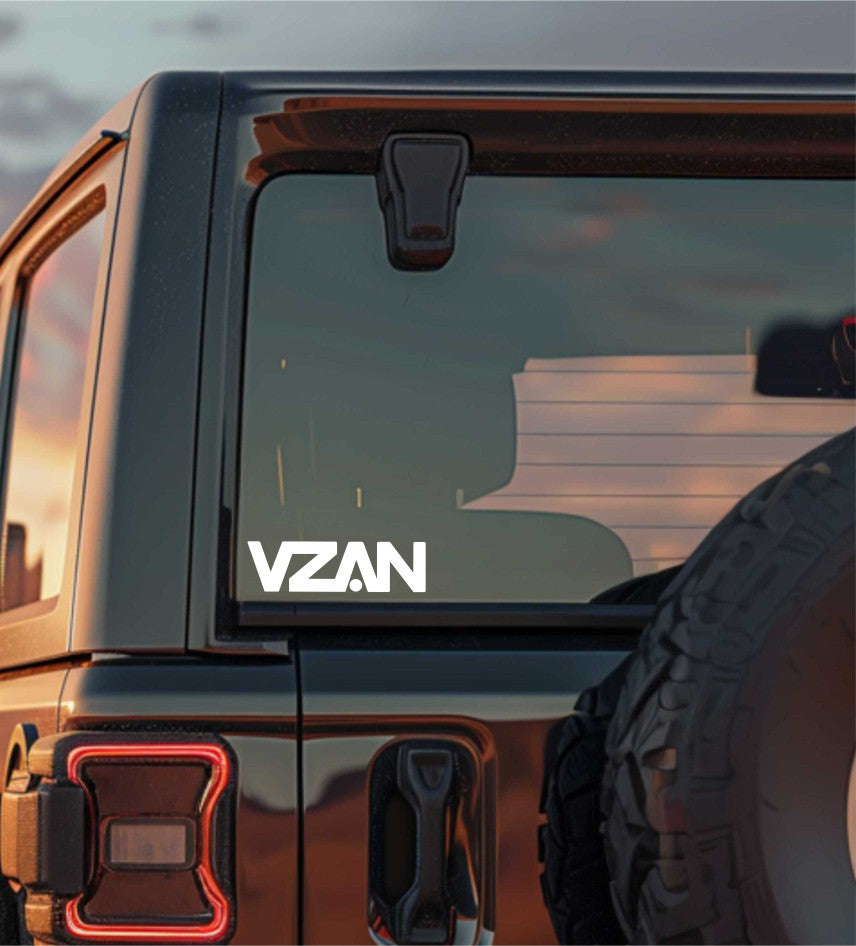 VZAN decal, sticker