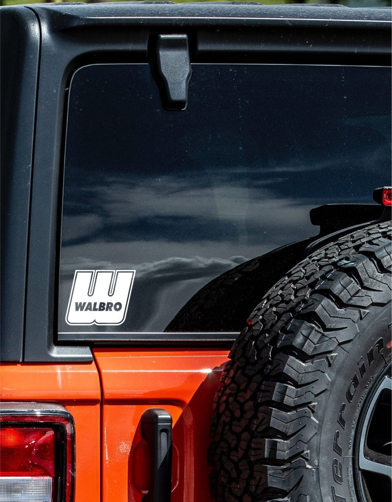 Walbro decal, sticker