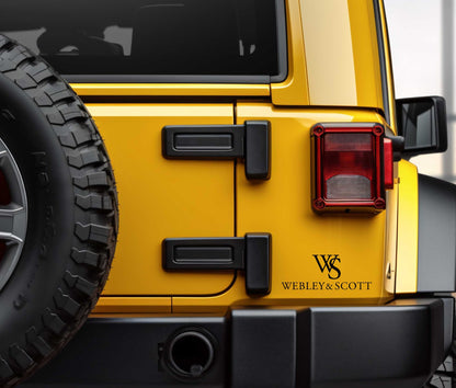 Webley & Scott decal, firearm decal, car decal sticker