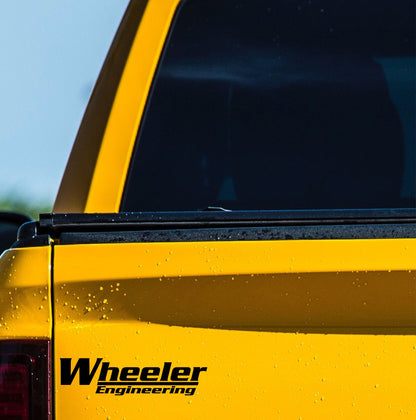 Wheeler Engineering decal, sticker, firearm decal