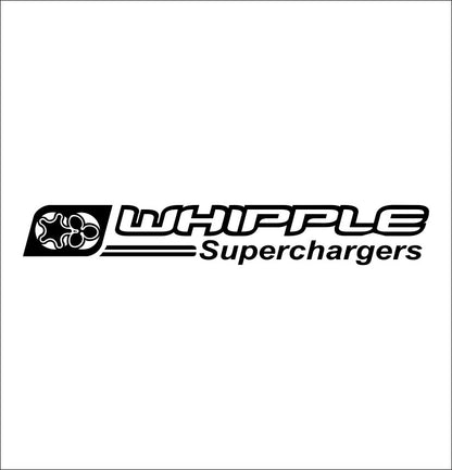 Whipple Superchargers decal