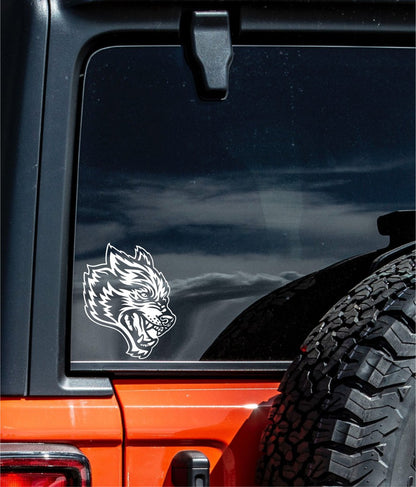 Wolf decal
