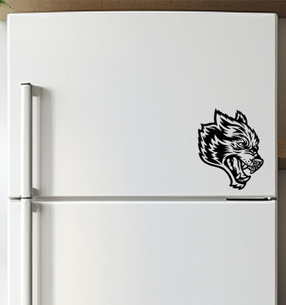 Wolf decal