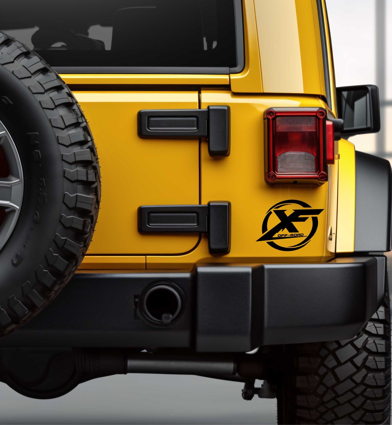 XF Off Road decal, sticker B