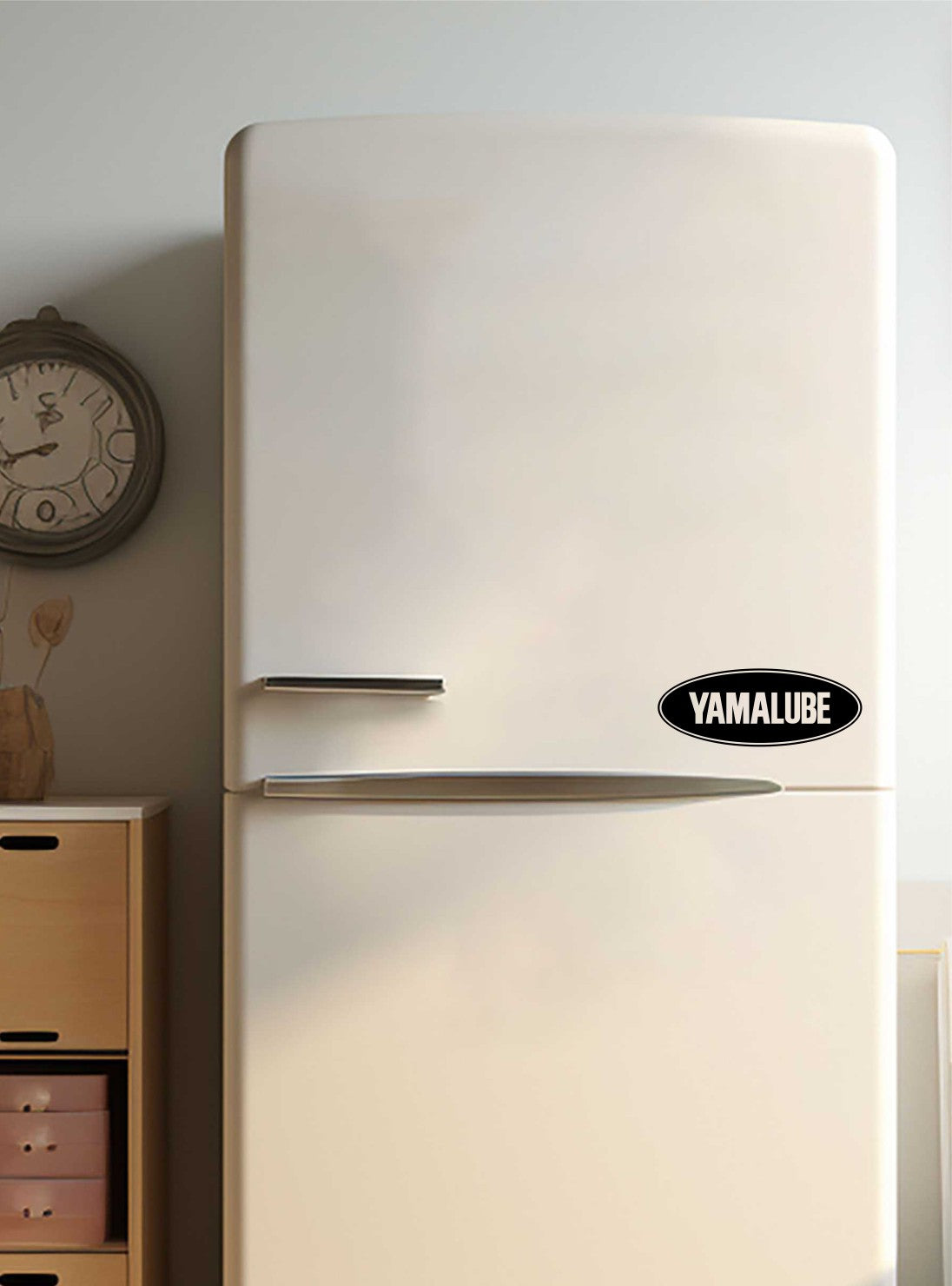Yamalube decal, sticker B