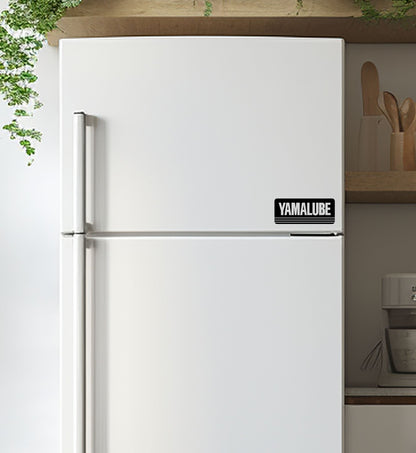 Yamalube decal, sticker