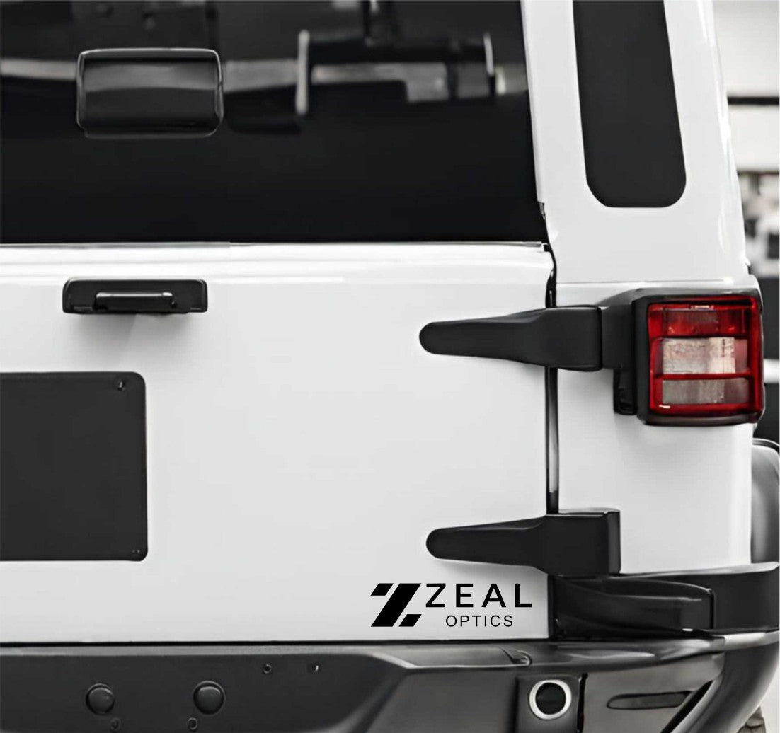 Zeal Optics decal, ski snowboard decal, car decal sticker