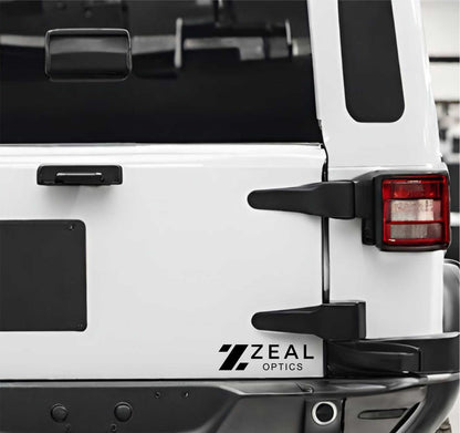 Zeal Optics decal, ski snowboard decal, car decal sticker