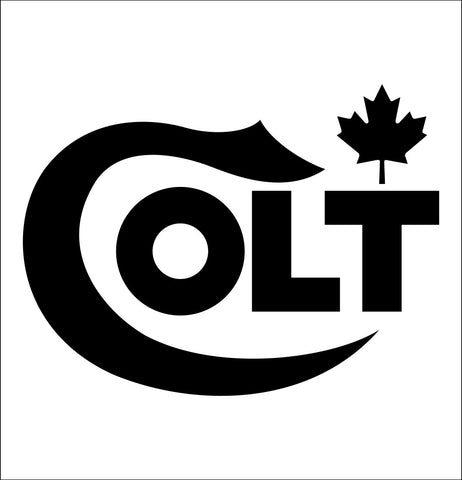 Colt Canada decal, sticker, firearm decal