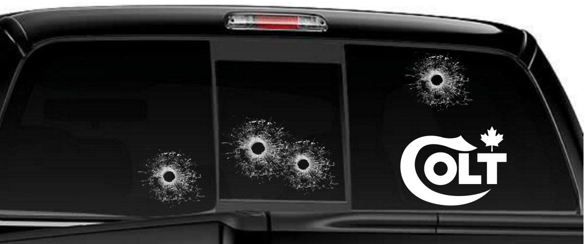 Colt Canada decal, sticker, firearm decal