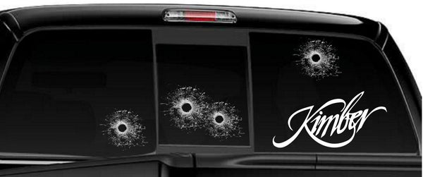 Kimber decal, sticker, firearm decal