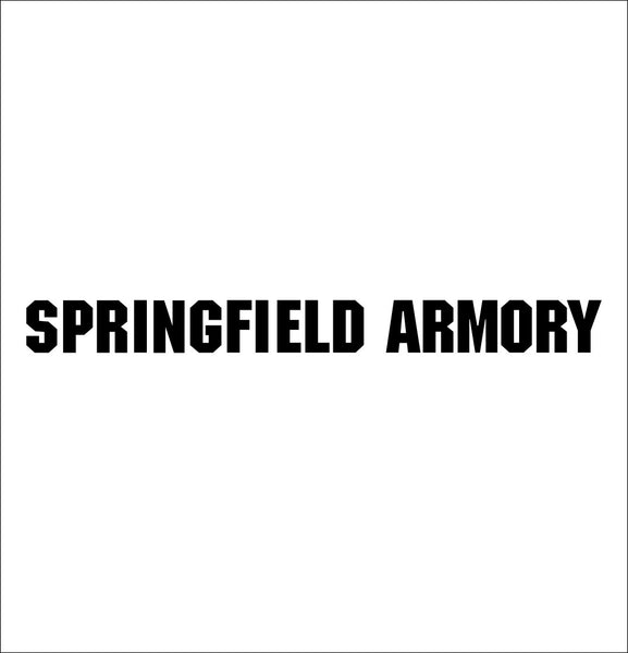 Springfield Armory decal, sticker, firearm decal