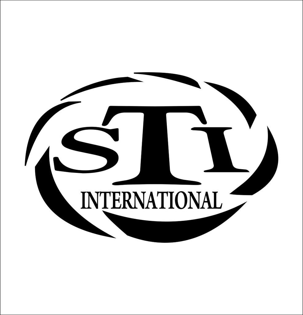 STI International decal, sticker, firearm decal