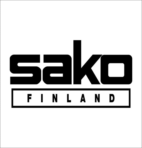 Sako Finland decal, sticker, firearm decal