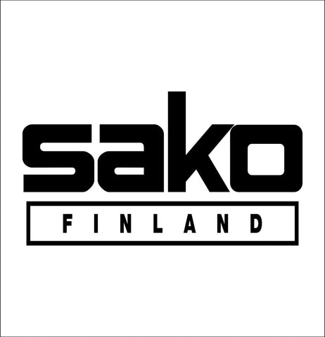 Sako Finland decal, sticker, firearm decal