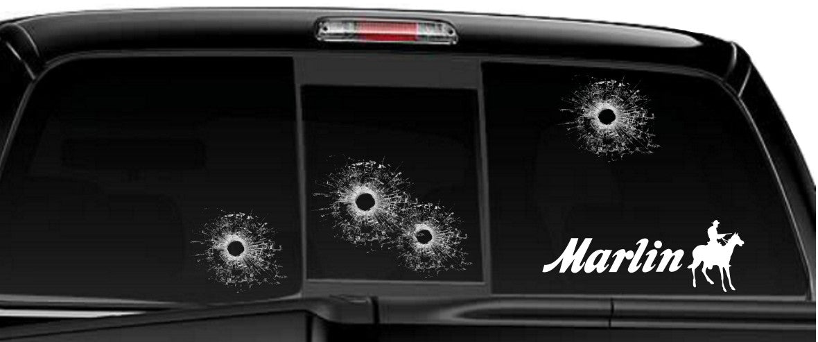 Marlin decal, sticker, firearm decal
