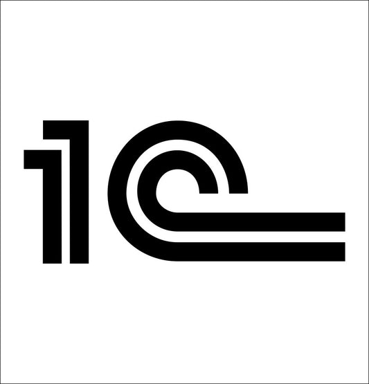 1C Entertainment decal, video game decal, sticker, car decal