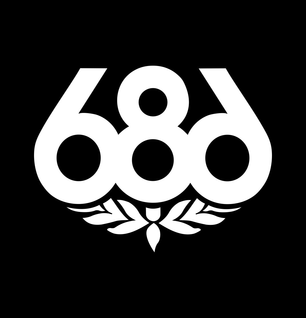 686 Apparel decal, ski snowboard decal, car decal sticker
