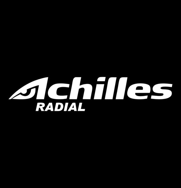 Achilles decal, performance decal, sticker