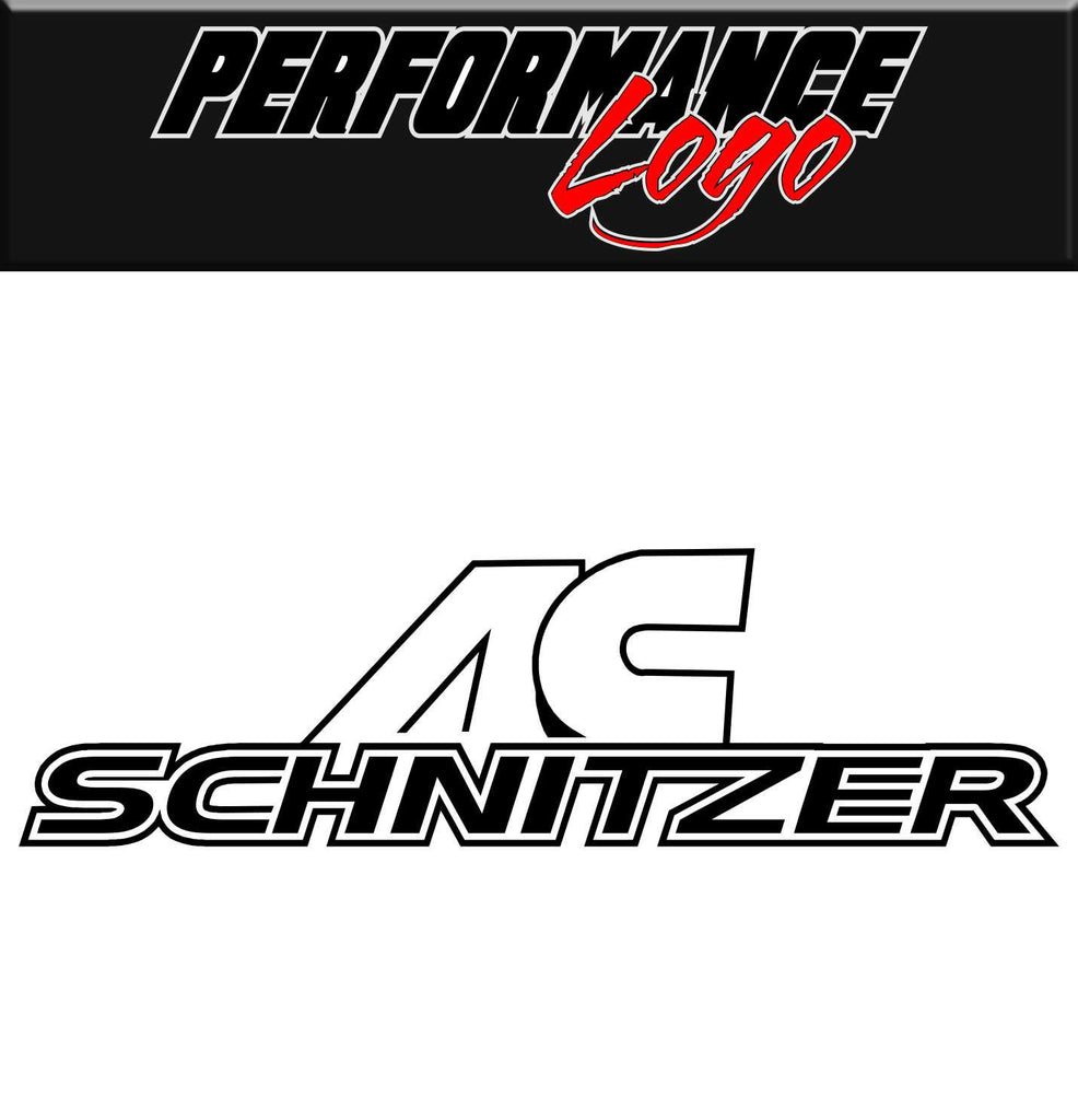 ac schnitzer performance decal car decal sticker