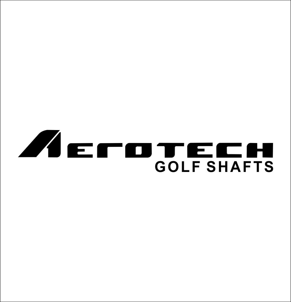 Aerotech Shafts decal, golf decal, car decal sticker