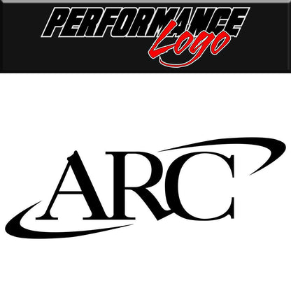 ARC decal, sticker, performance car decal, sticker