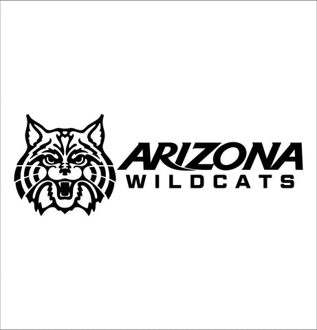 Arizona Wildcats decal, car decal sticker, college football