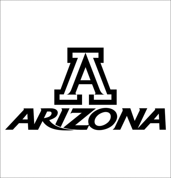 Arizona Wildcats decal, car decal sticker, college football
