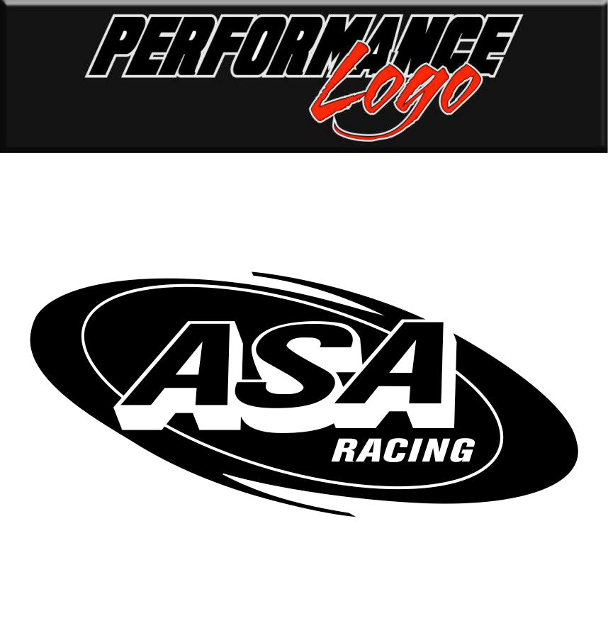 ASA Racing decal, sticker, performance car decal, sticker