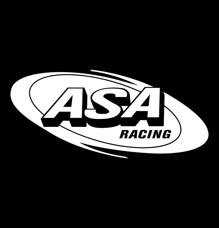 ASA Racing decal, sticker, performance car decal, sticker