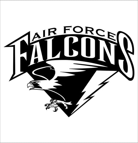 Air Force Falcons decal, car decal sticker, college football
