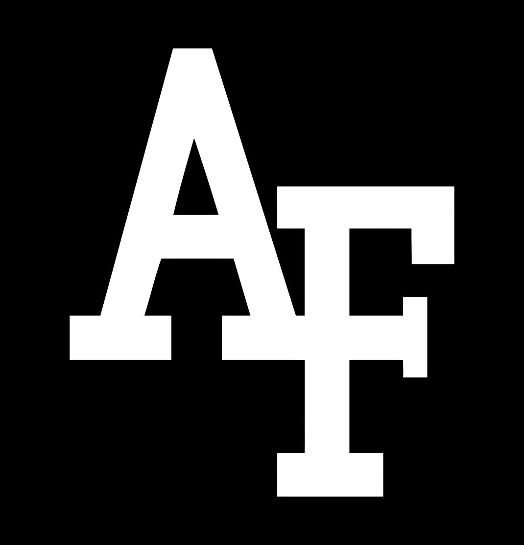 Air Force Falcons decal, car decal sticker, college football