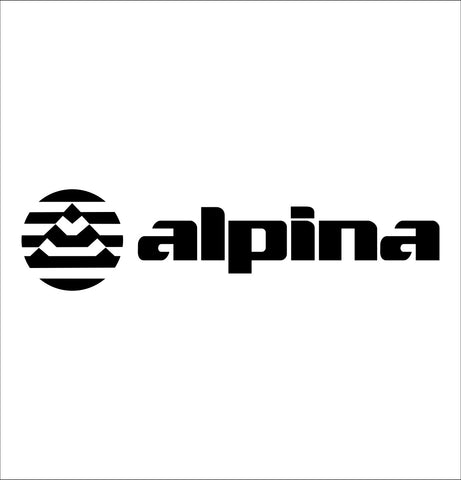 Alpina Sports decal, car decal sticker
