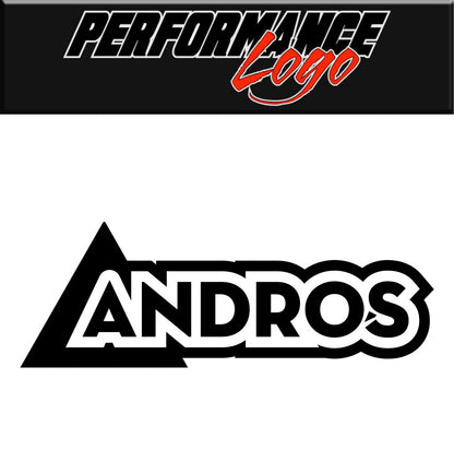 Andros Wheels decal, sticker, performance car decal sticker
