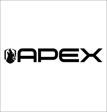 Apex Designs decal, sticker, car decal sticker