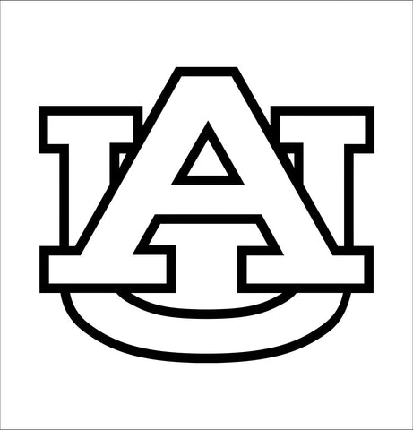 Auburn Tigers decal, car decal sticker, college football