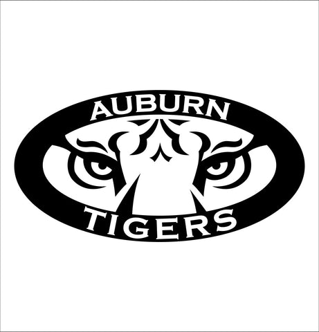 Auburn Tigers decal, car decal sticker, college football