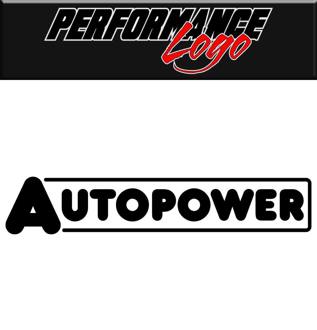 Autopower decal, sticker car decal sticker