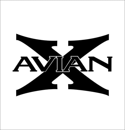 Avian x decal, sticker, fishing hunting decal, car sticker