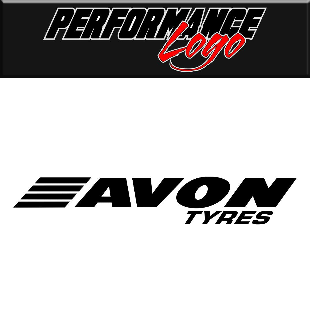 Avon Tyres decal, sticker,  car decal sticker