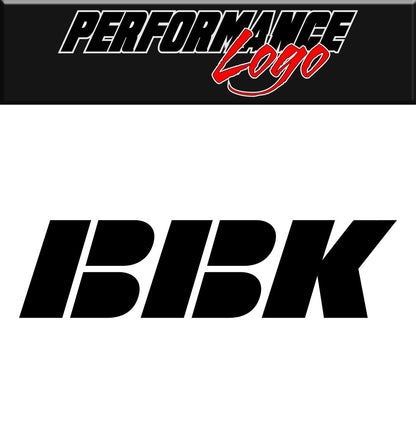  BBK decal, sticker, car decal