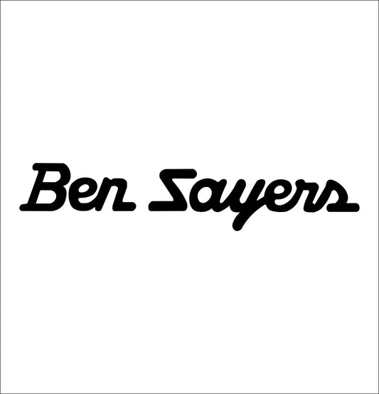 Ben Sayers decal, golf decal, car decal sticker