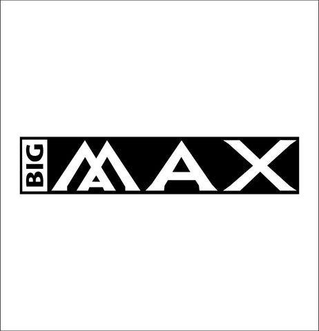 Big Max decal, golf decal, car decal sticker