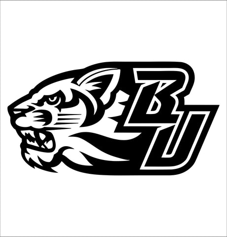 Binghamton Bearcats decal, car decal sticker, college football