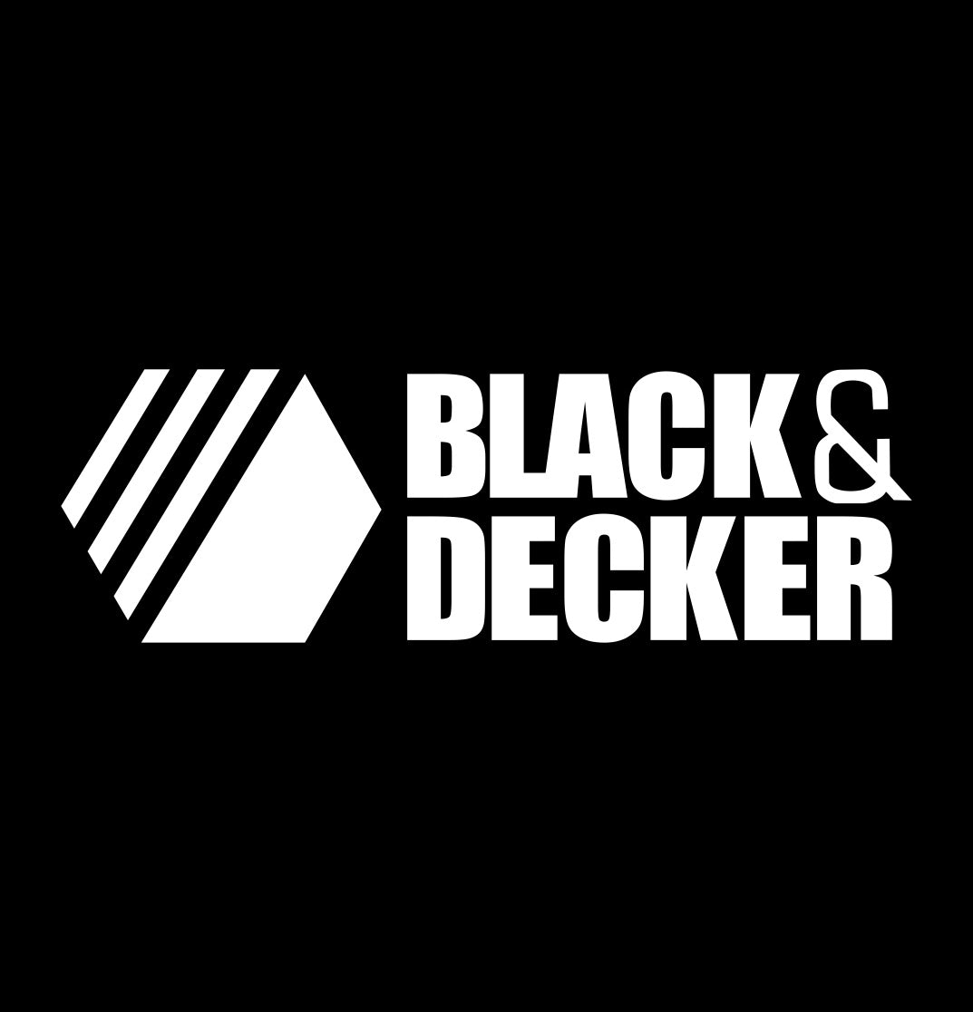 black & decker decal, car decal sticker