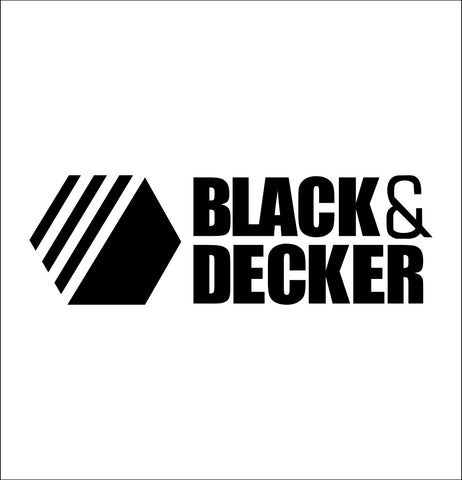 black & decker decal, car decal sticker