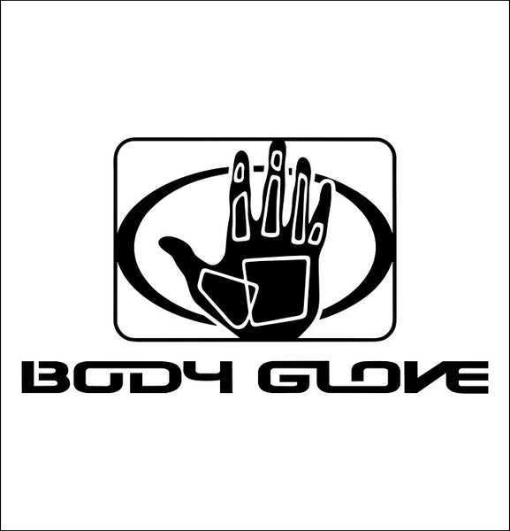 Body Glove decal, car decal sticker, sports decal