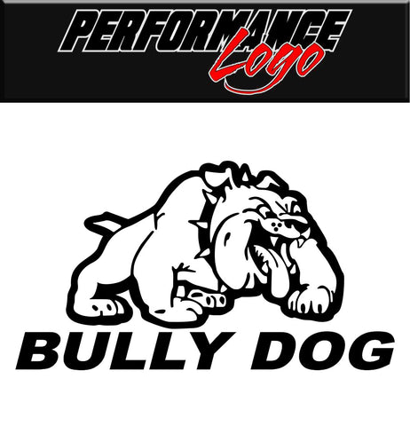 Bully Dog decal, performance decal, sticker