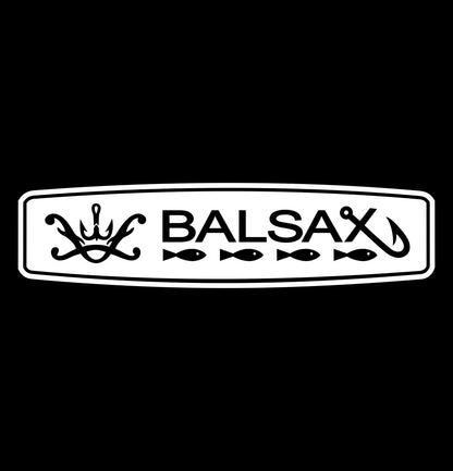 Balsax decal, sticker, fishing hunting decal, car sticker