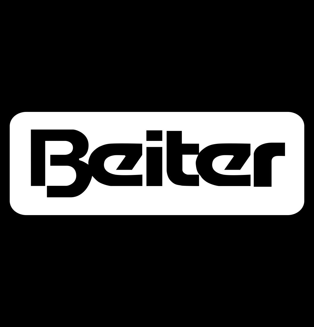Beiter decal sticker, fishing hunting decal, car sticker